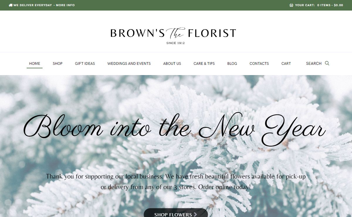 Brown's the Florist™ - Flowers Shops in Victoria, Sidney & West Shore BC