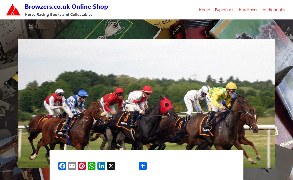 Browzers.co.uk Online Shop – Horse Racing Books and Collectables