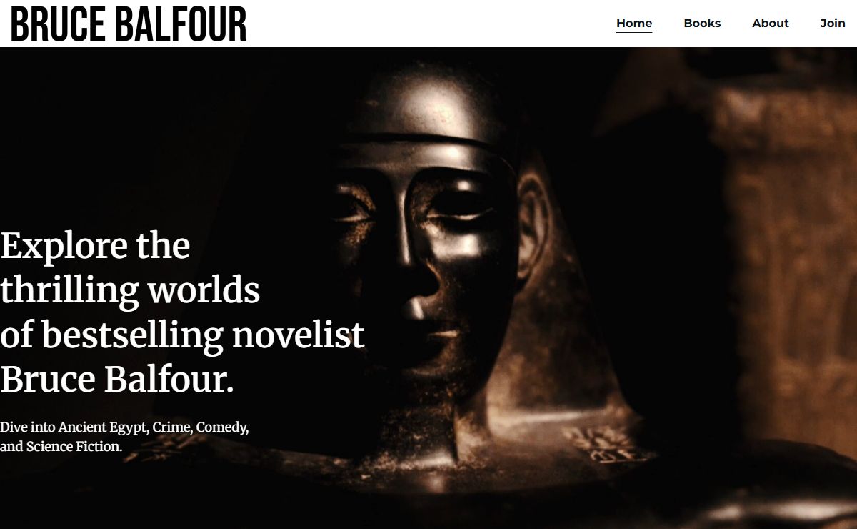 Bruce Balfour: Bestselling Novelist of Thrilling Adventures | Bruce Balfour