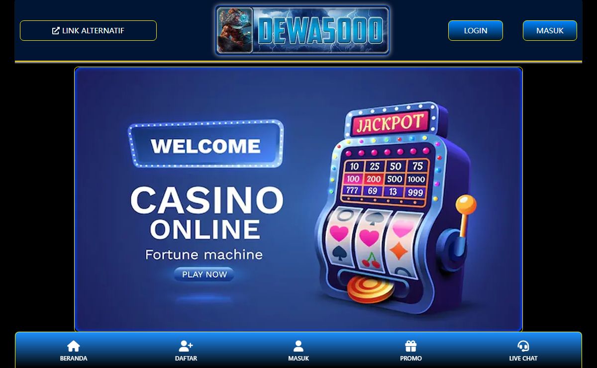 Dewa5000 : Situs Gacor Dewa X5000 Slot Rtp Server Thailand