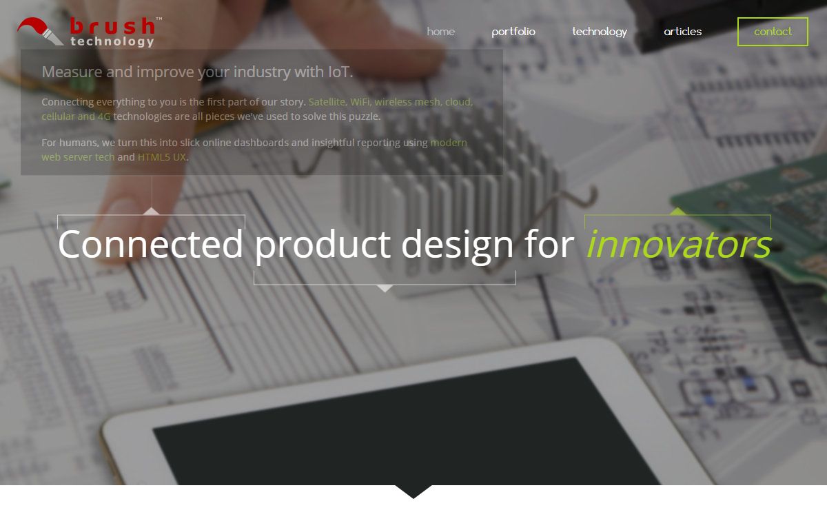Brush Technology | Christchurch Web Design, Electronics, Software Engineering | Product Innovation