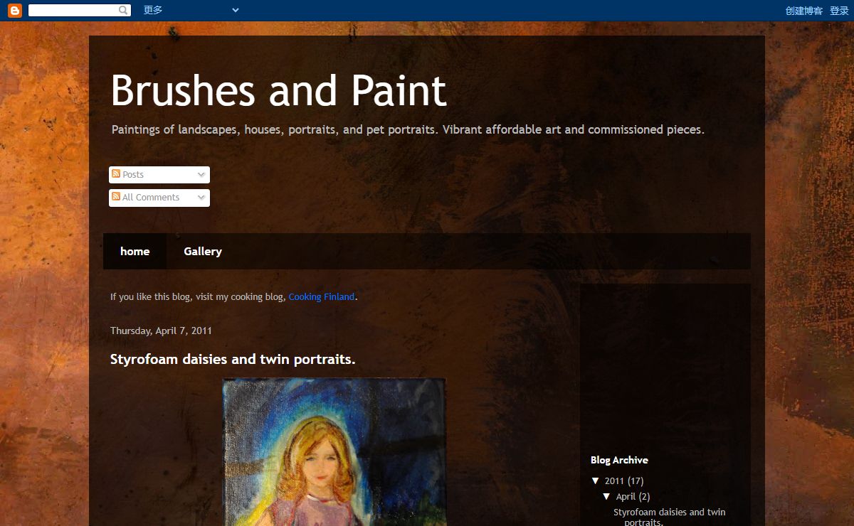 Brushes and Paint