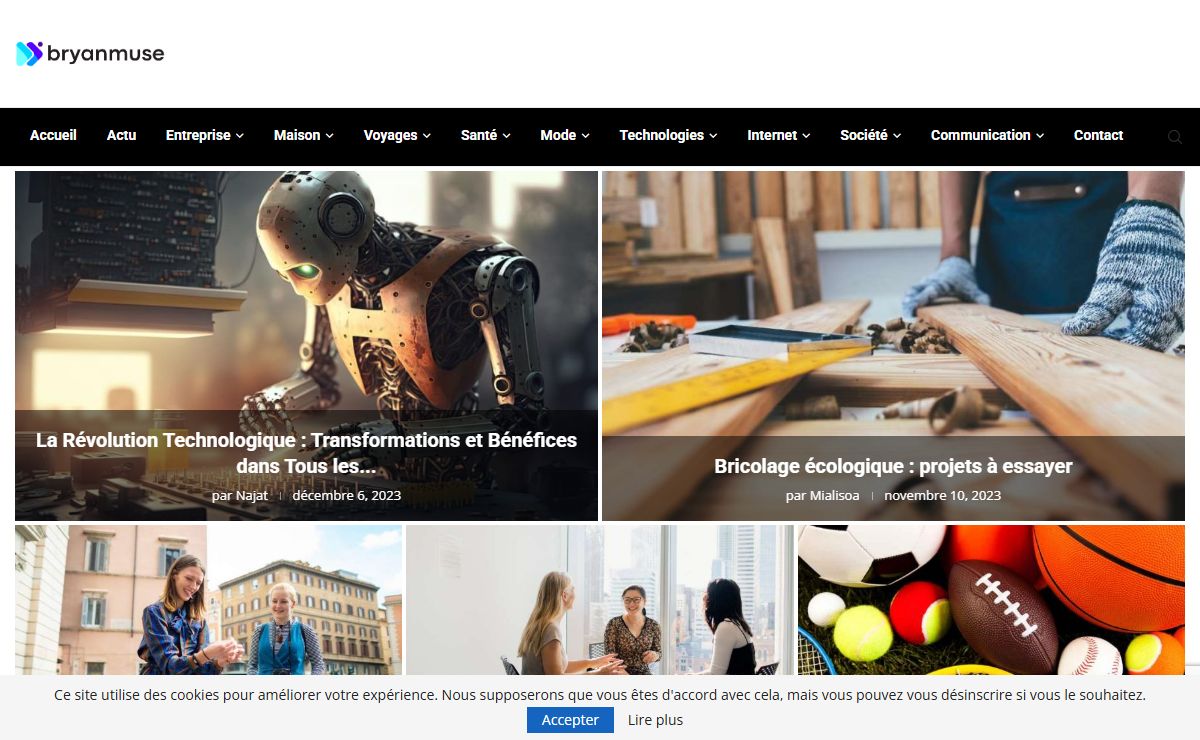 bryanmuse.com - Blog de l'actualité web