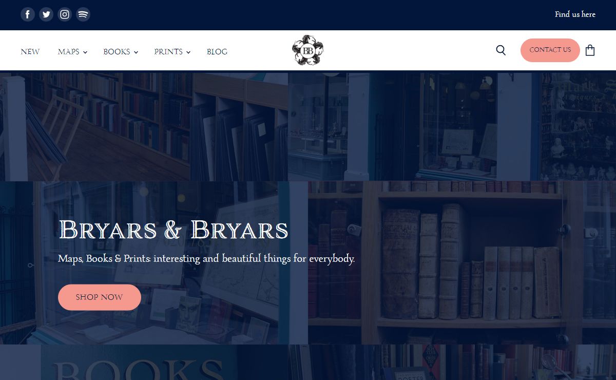 Bryars & Bryars | original antique maps, books and prints | London