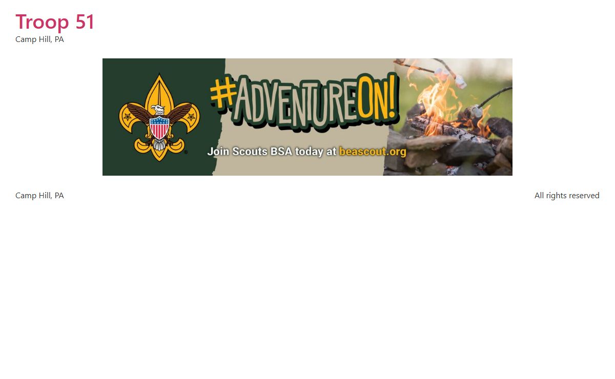 Troop 51 – Camp Hill, PA