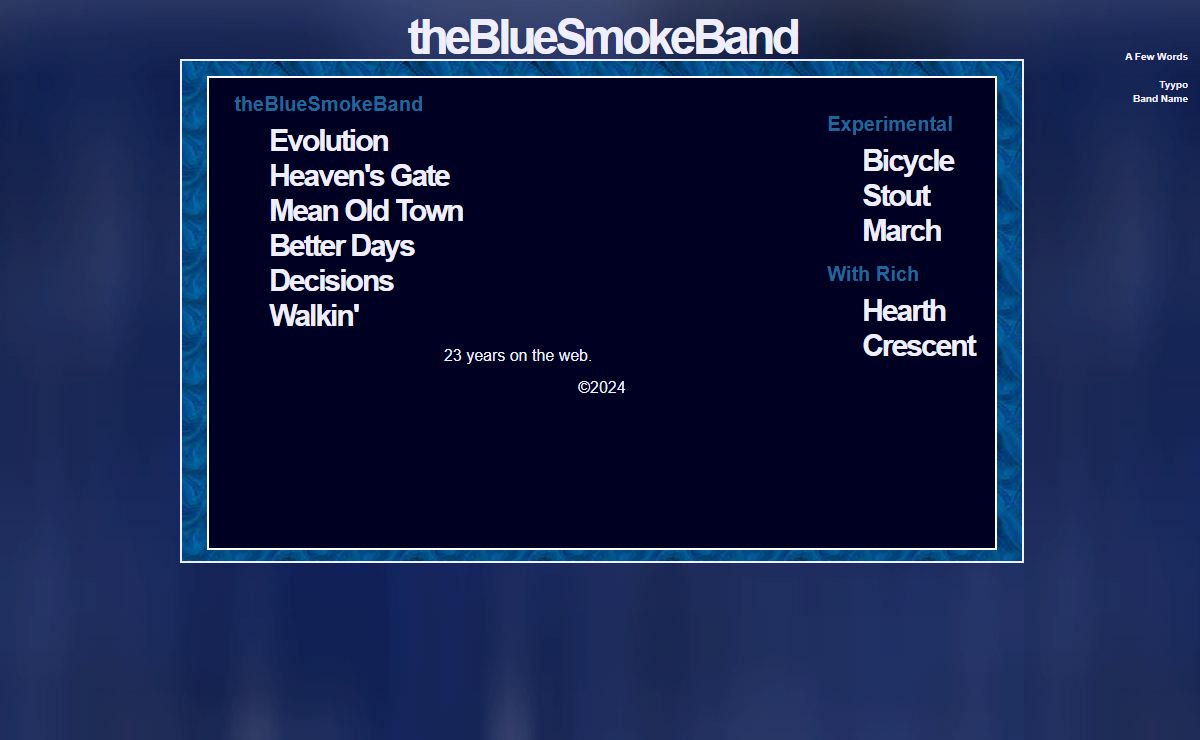 theBlueSmokeBand.com