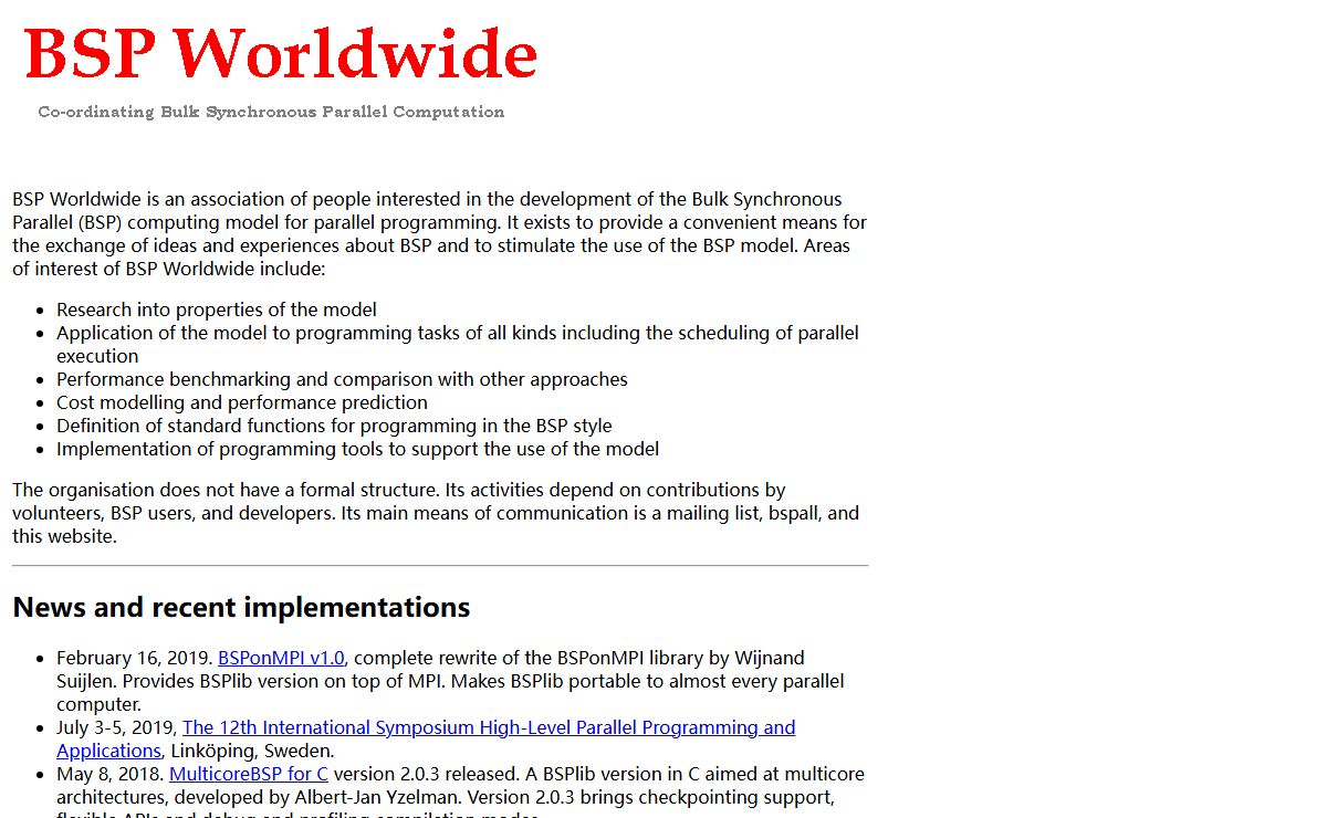 BSP Worldwide Home Page