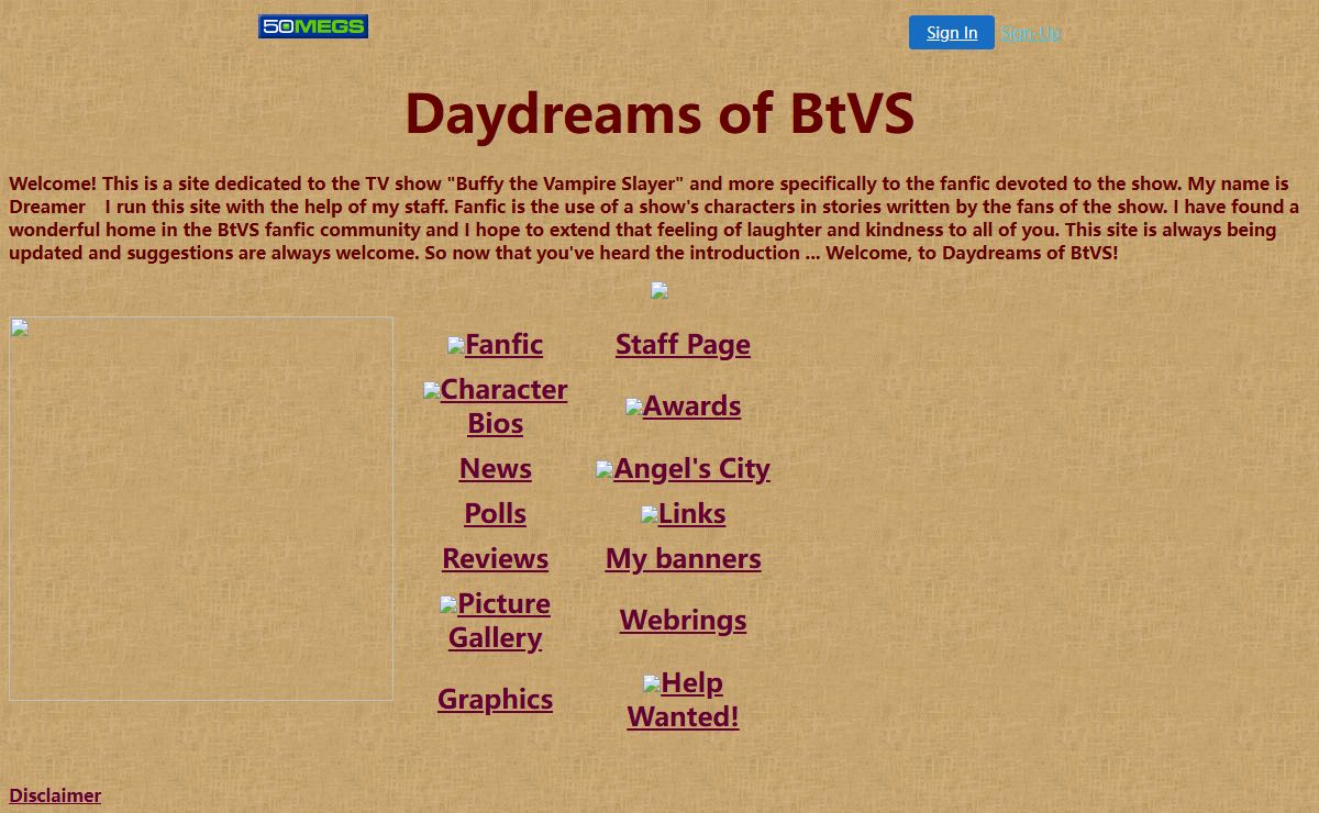 Daydreams of BtVS