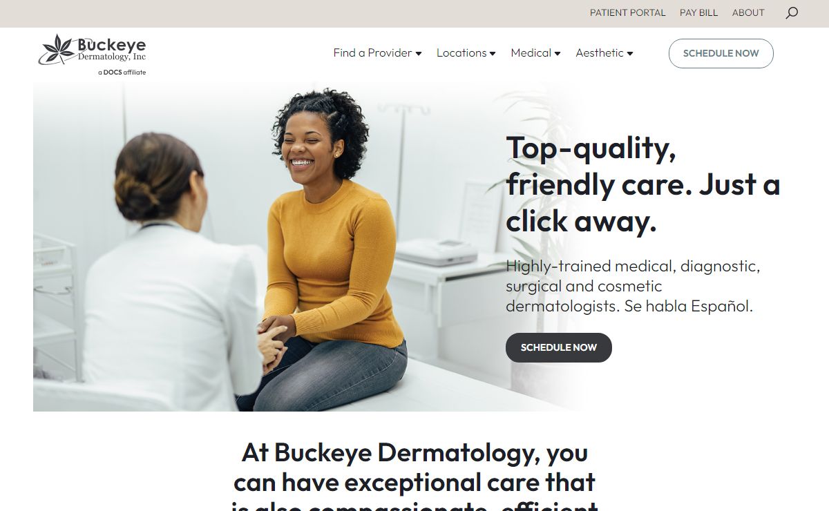 Buckeye Dermatology, Inc, Dermatologists in Dublin, Grove City, and Springfield, Ohio, Medical and Cosmetic Dermatology Clinic
