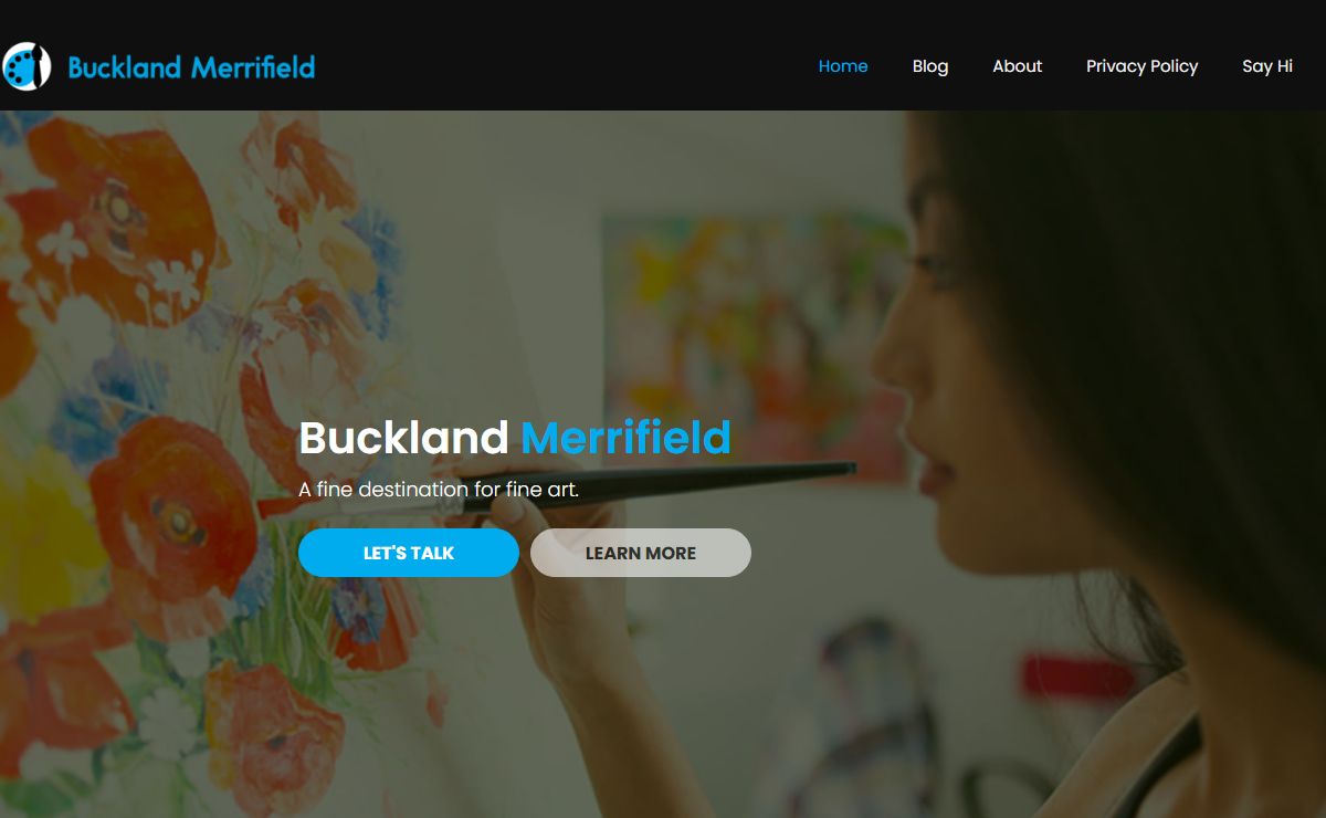 Buckland Merrifield – Adding Creativity through Brush.