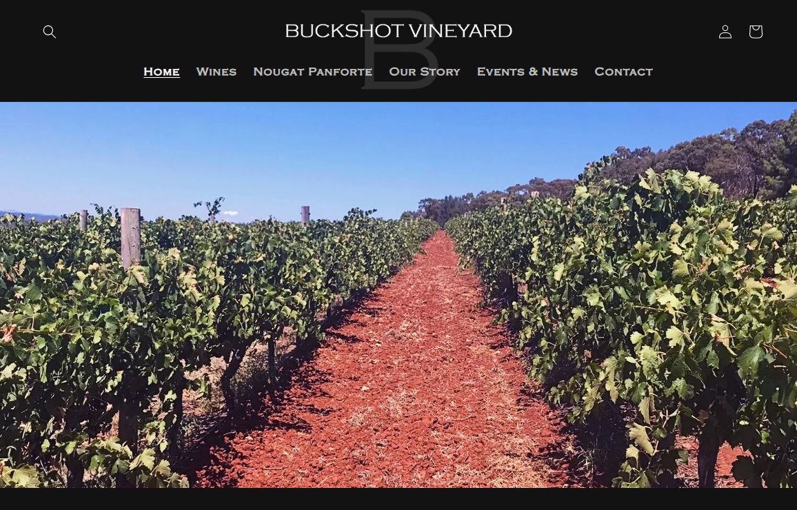 Buckshot Wines | Buy Premium Heathcote Wines, Nougat & Panforte.