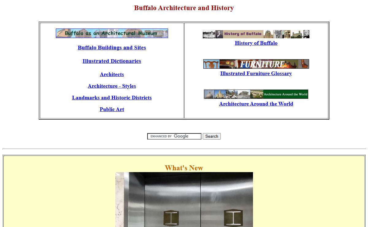 Buffalo Architecture and History
