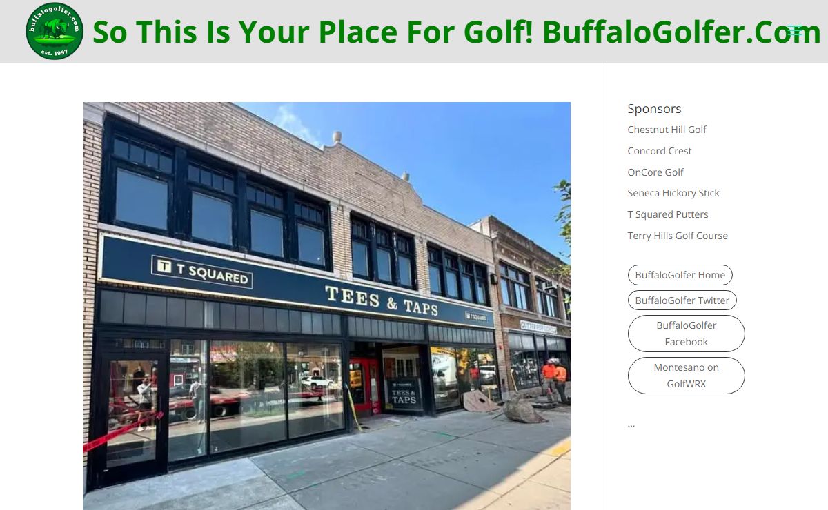 BuffaloGolfer.com > The guide to golf in Buffalo-Niagara