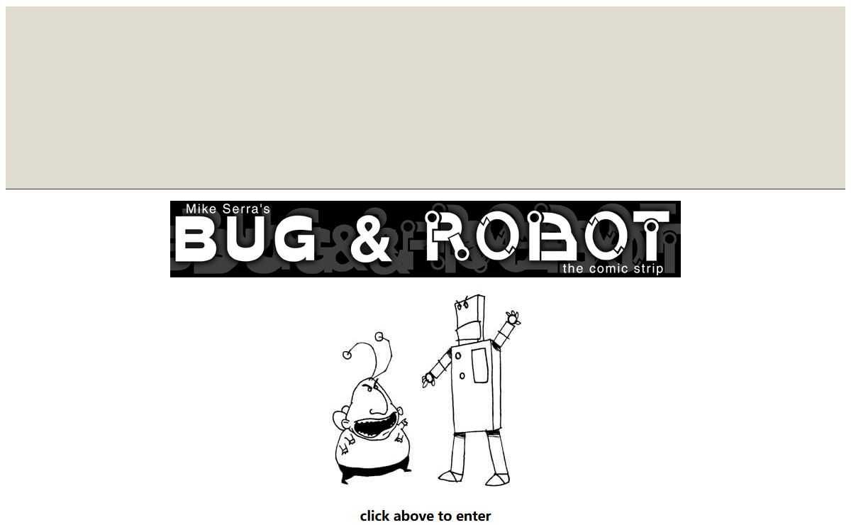 One is a bug, the other is a robot - go figure!