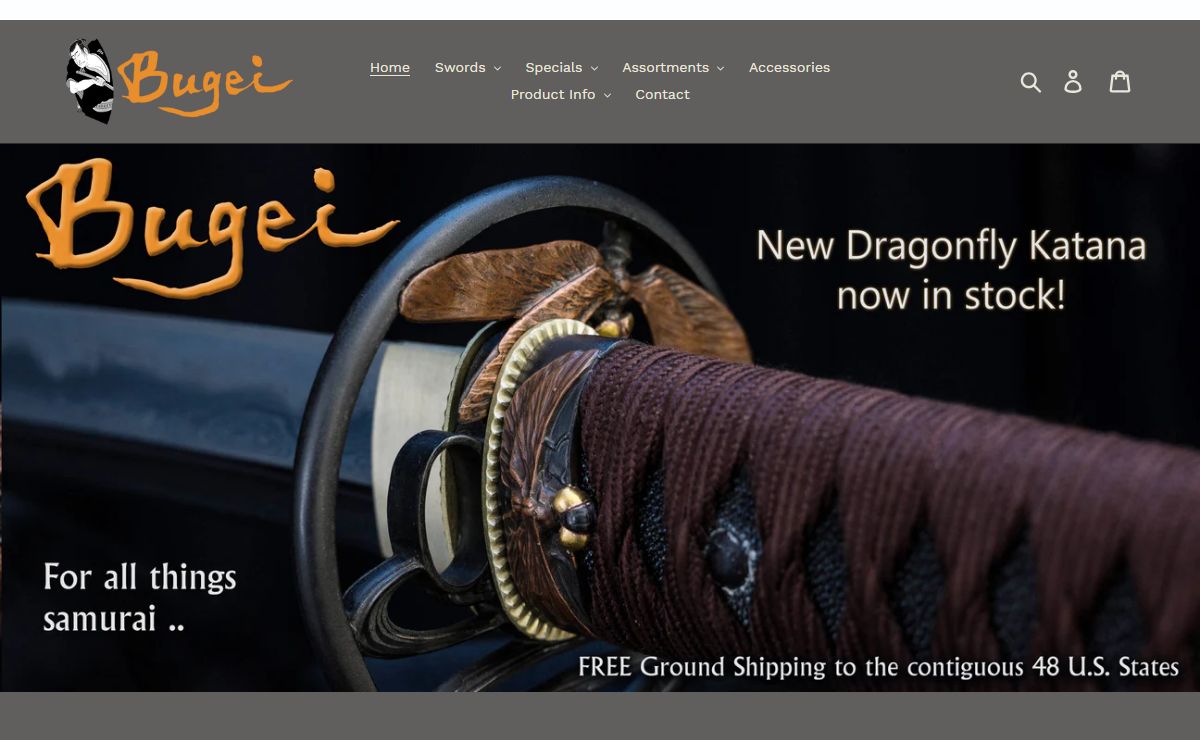 Bugei Samurai Swords
