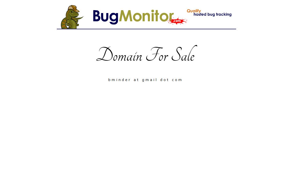 BugMonitor.com