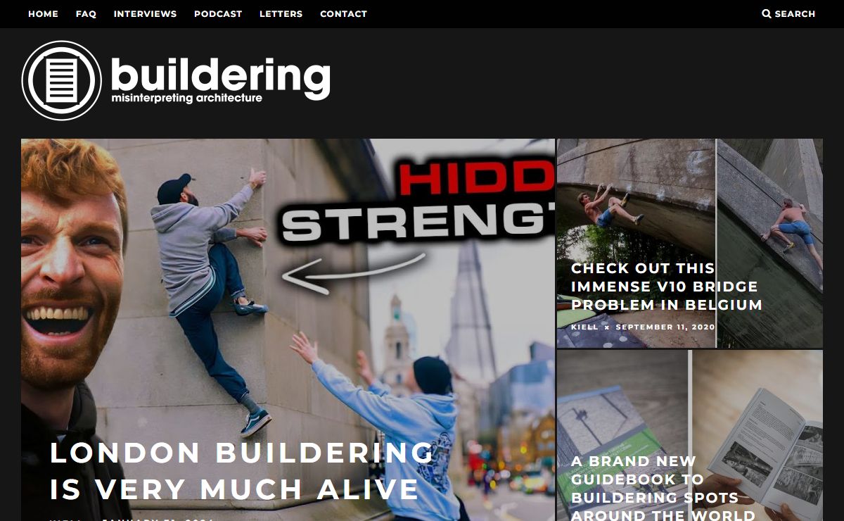 Buildering – Misinterpreting Architecture