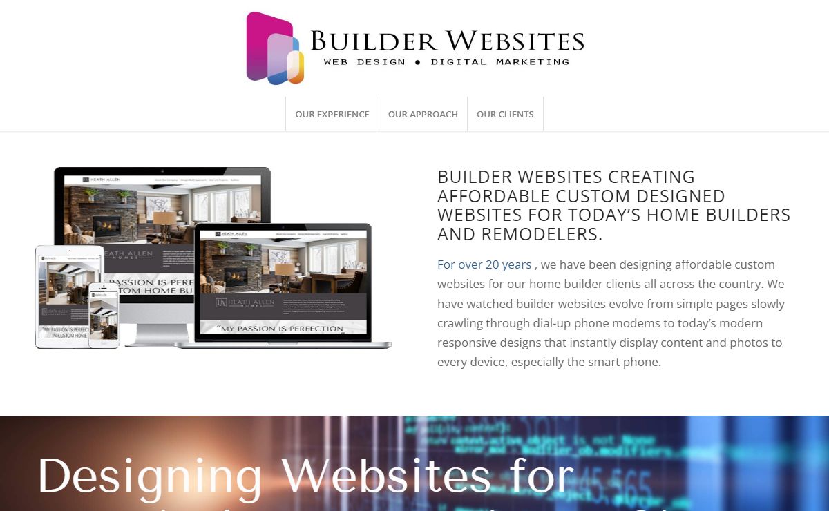 Affordable Websites For Home Builders Contractors - Builder Websites