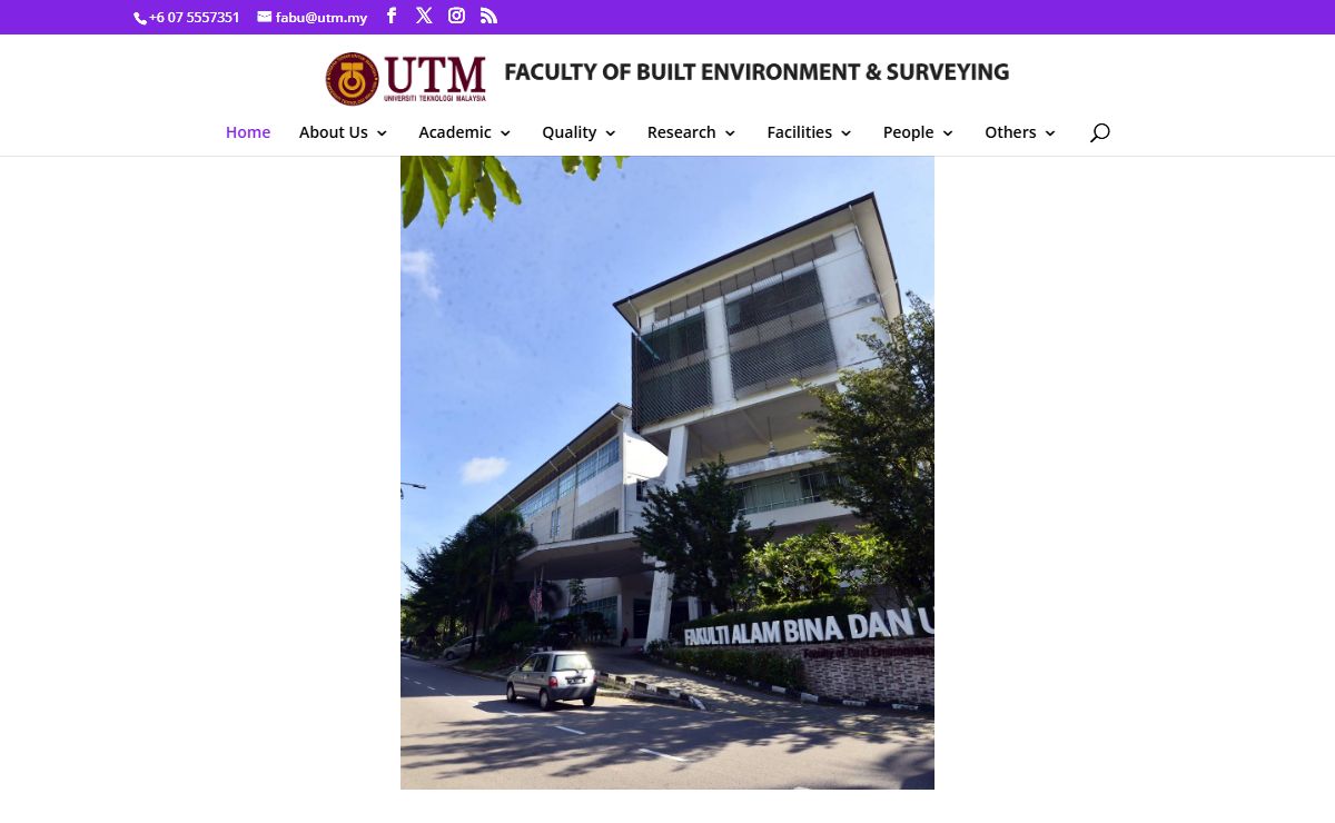 Faculty of Built Environment and Surveying | FABU