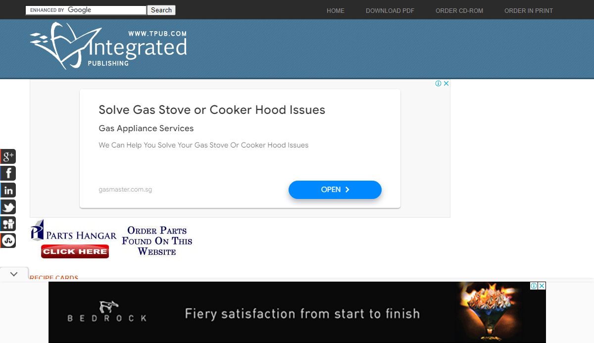 Food Cooking and Recipes Training Manuals