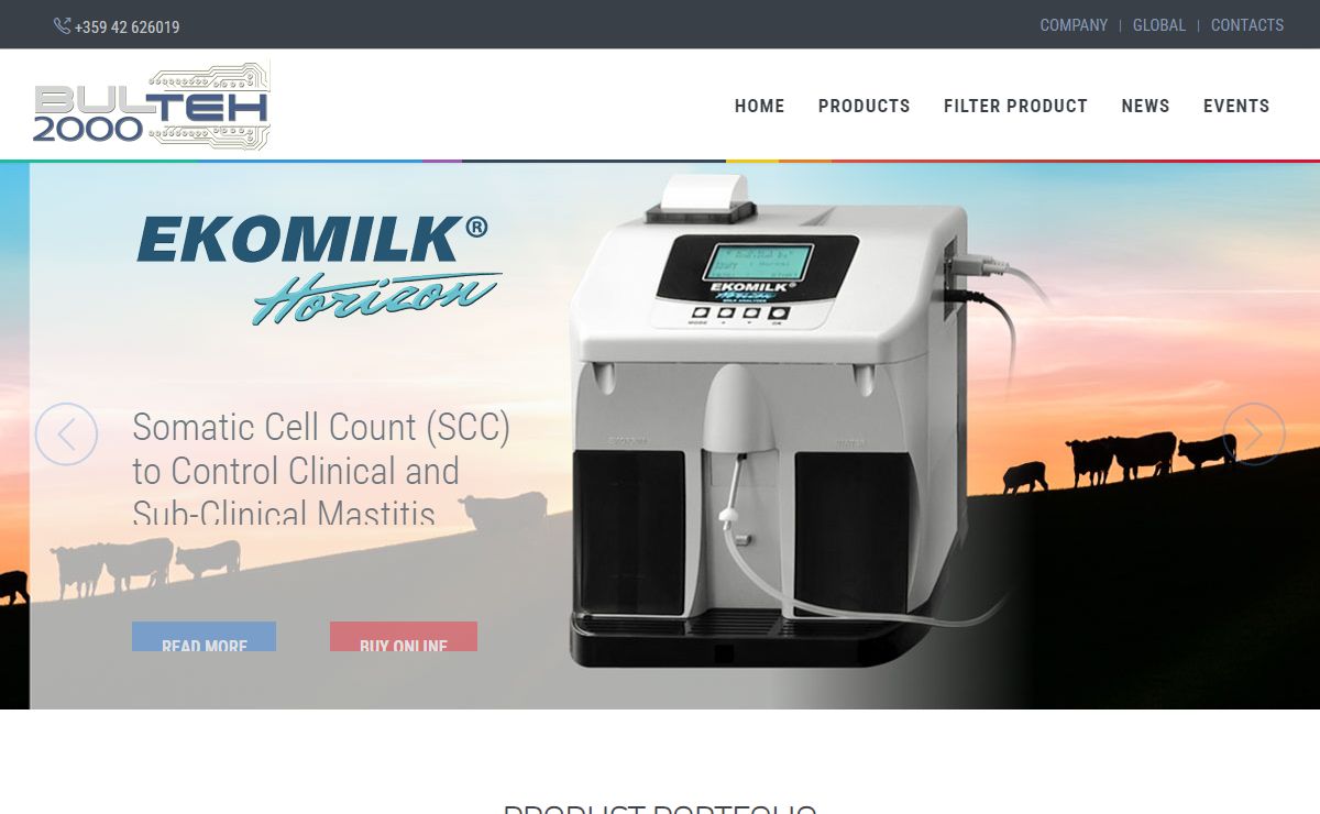 BULTEH 2000 develops and manufactures milk analyzers