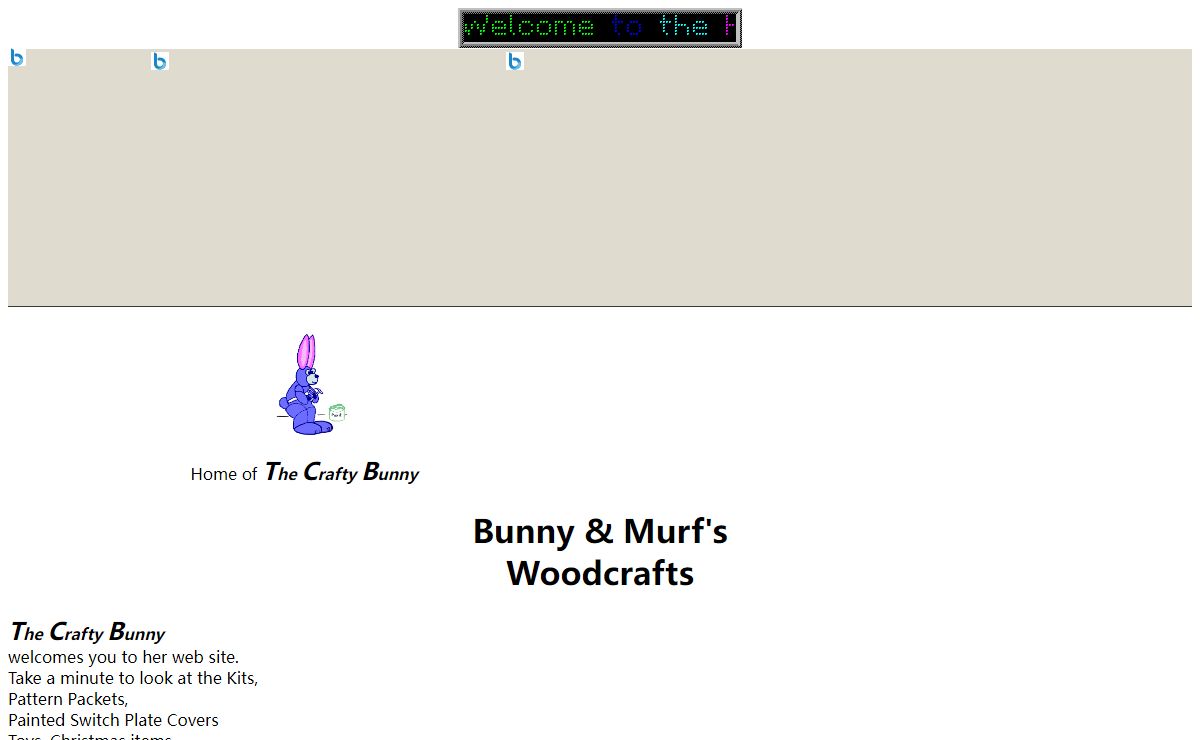 Home of the Crafty Bunny