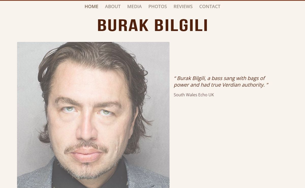 Burak Bilgili – Bass-Baritone
