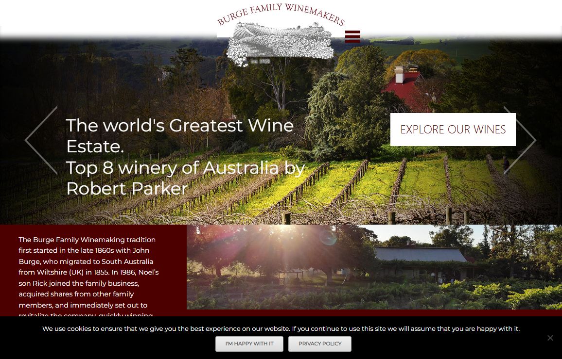 Burge Family Winemakers - Makers of Fine Wines in the Barossa Valley Burge Family Winemakers