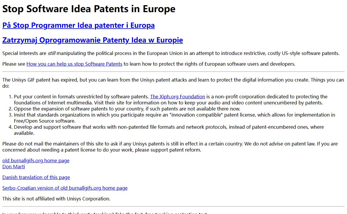 Unisys Patents Expired, But Patent Threats Continue