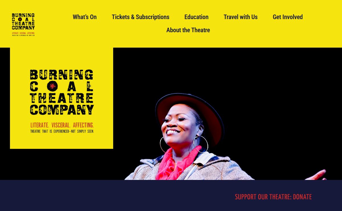 Burning Coal Theatre Home - Burning Coal Theatre Company