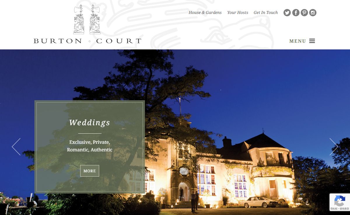 Burton Weddings – Unique, friendly and flexible, Burton Court can accommodate the smallest, most intimate of weddings to the largest, grand marquee occasion.