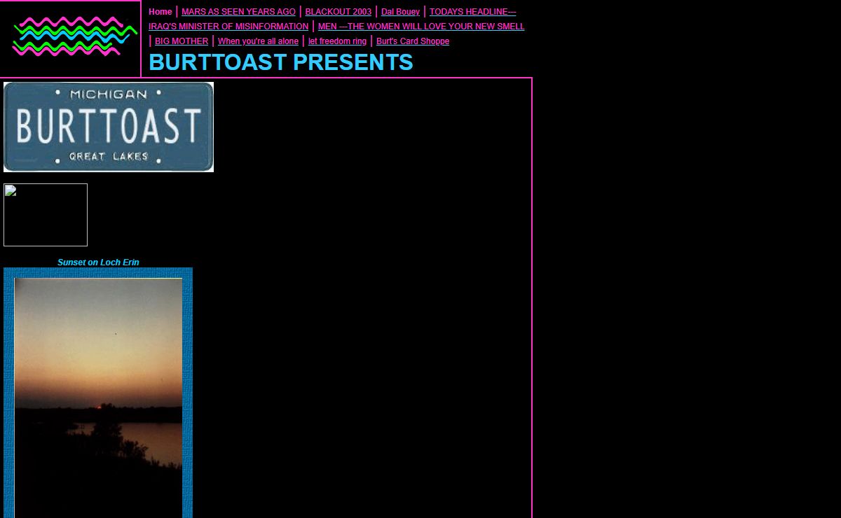 BURTTOAST PRESENTS