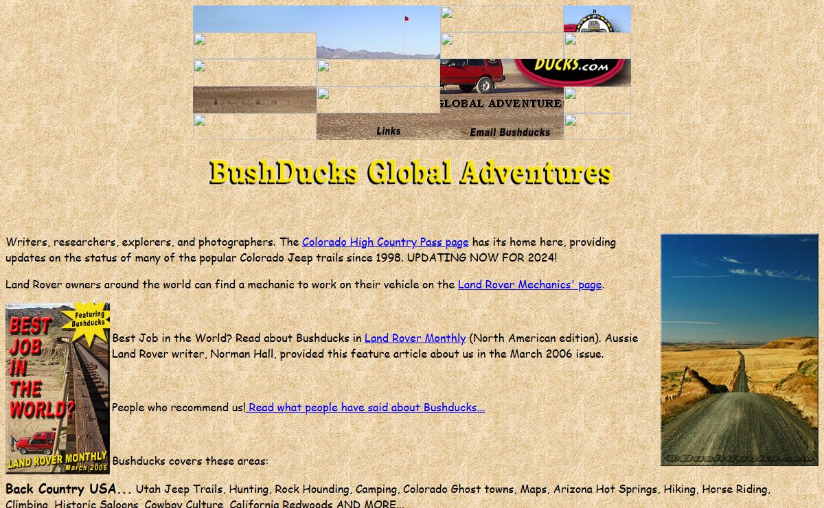 Bushducks Back Country Adventure