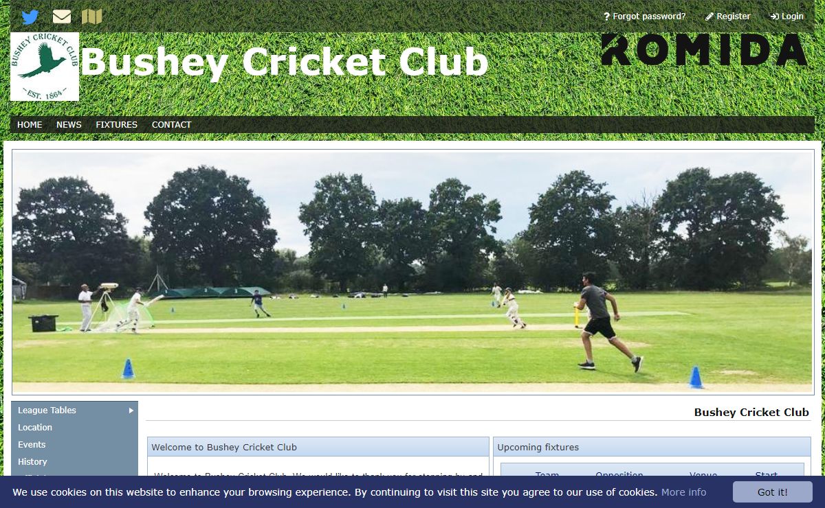 Bushey Cricket Club : Home