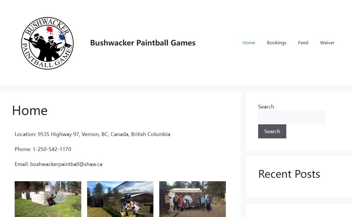 Home - Bushwacker Paintball Games