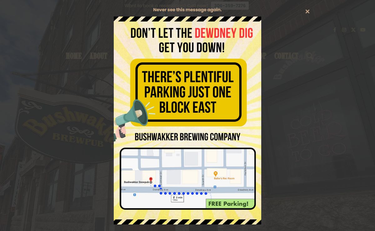 Bushwakker Brewpub Regina « Saskatchewan’s Craft Beer Pioneer