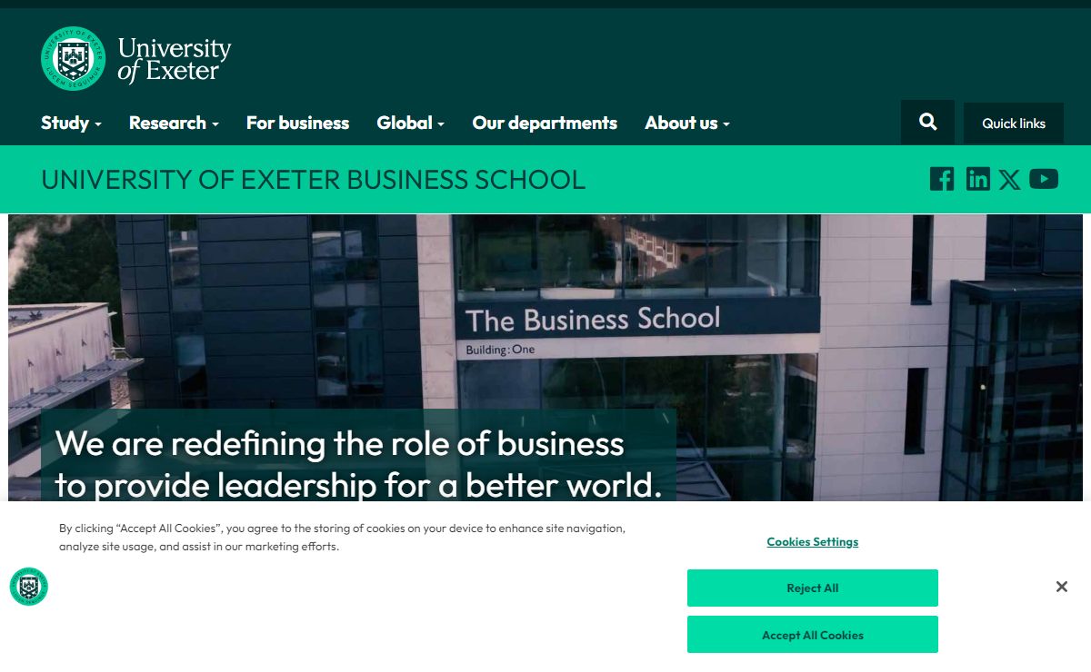 University of Exeter Business School | University of Exeter
