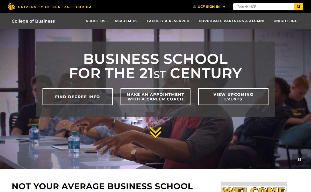 UCF College of Business Administration | Business School