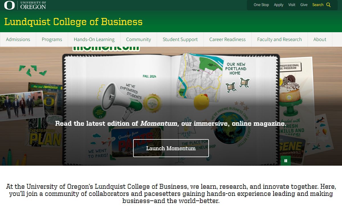 Lundquist College of Business | University of Oregon