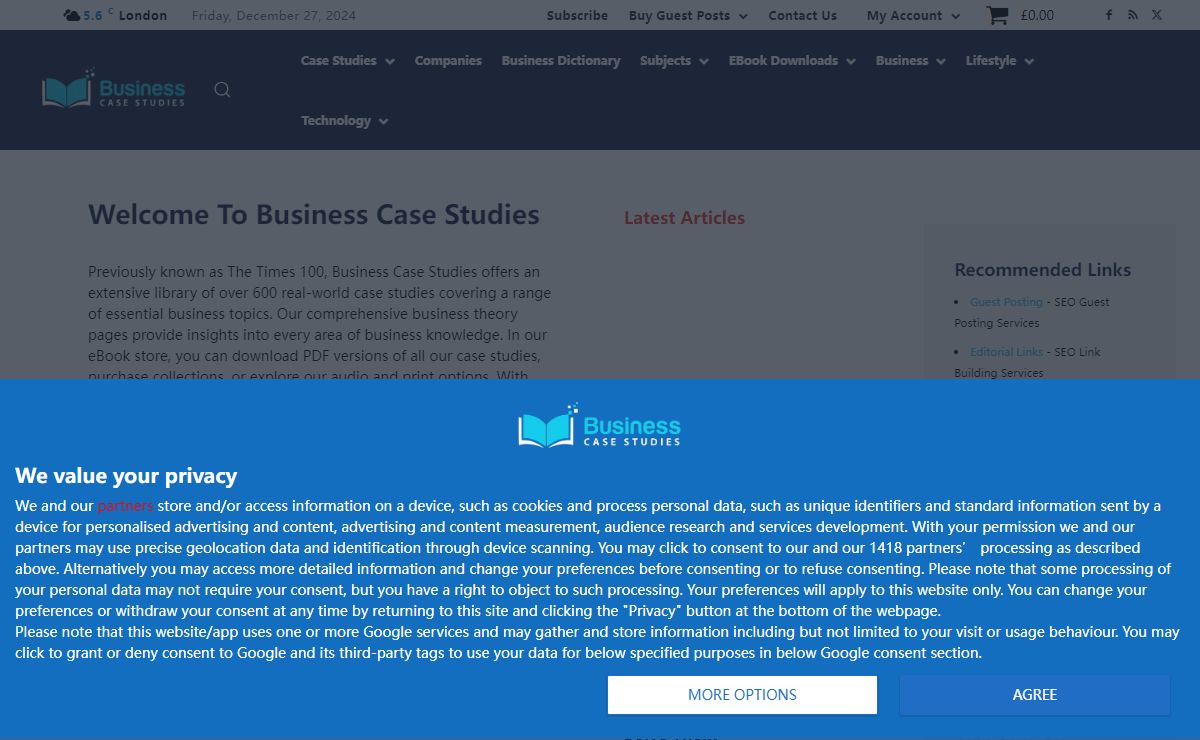 Business Case Studies