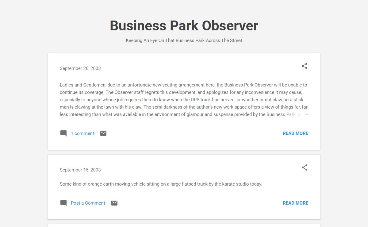 Business Park Observer