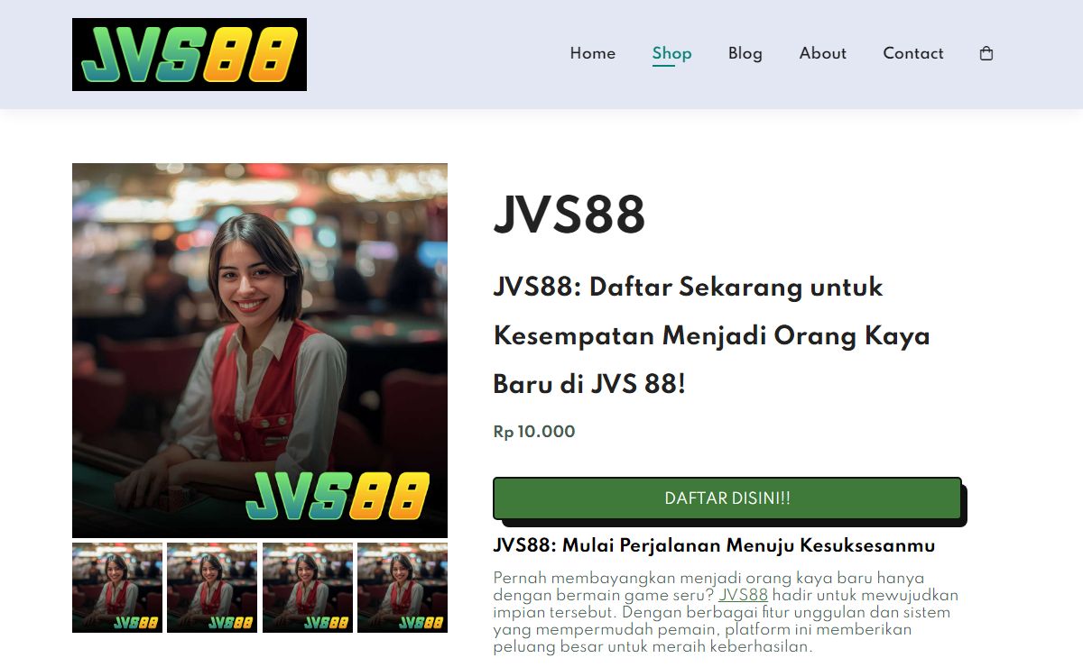 JVS88: Daftar Sekarang untuk Kesempatan Menjadi Orang Kaya Baru di JVS 88!