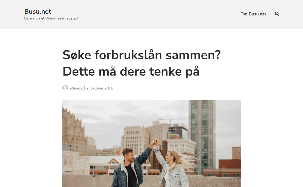 Lån & Oppussingslån Uten Sikkerhet: Busu.net