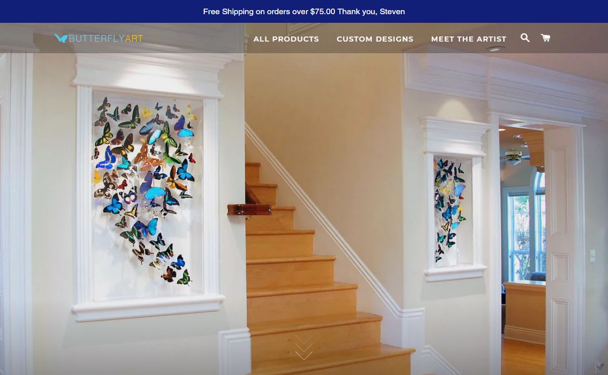 Butterfly Art – Elegant Art of Exotic Butterflies