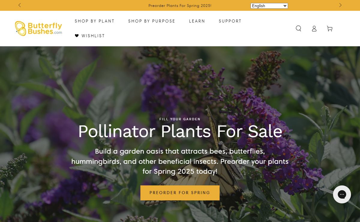 Plants for Pollinator Gardens | Butterfly Bushes – ButterflyBushes.com