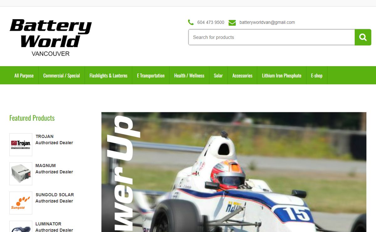 Battery World Vancouver – Canada's Battery Store