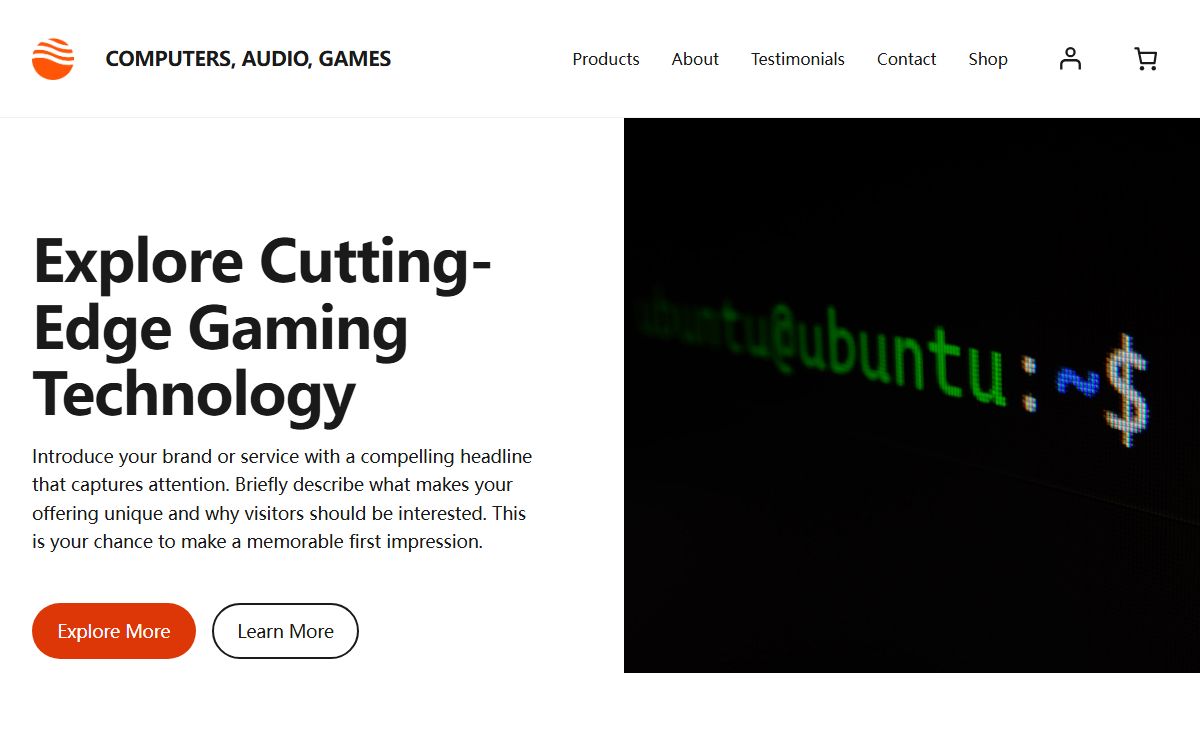 Home - Computers, Audio, Games