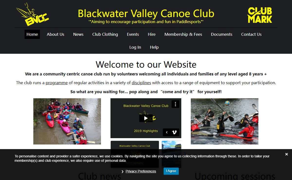Home - Blackwater Valley Canoe Club