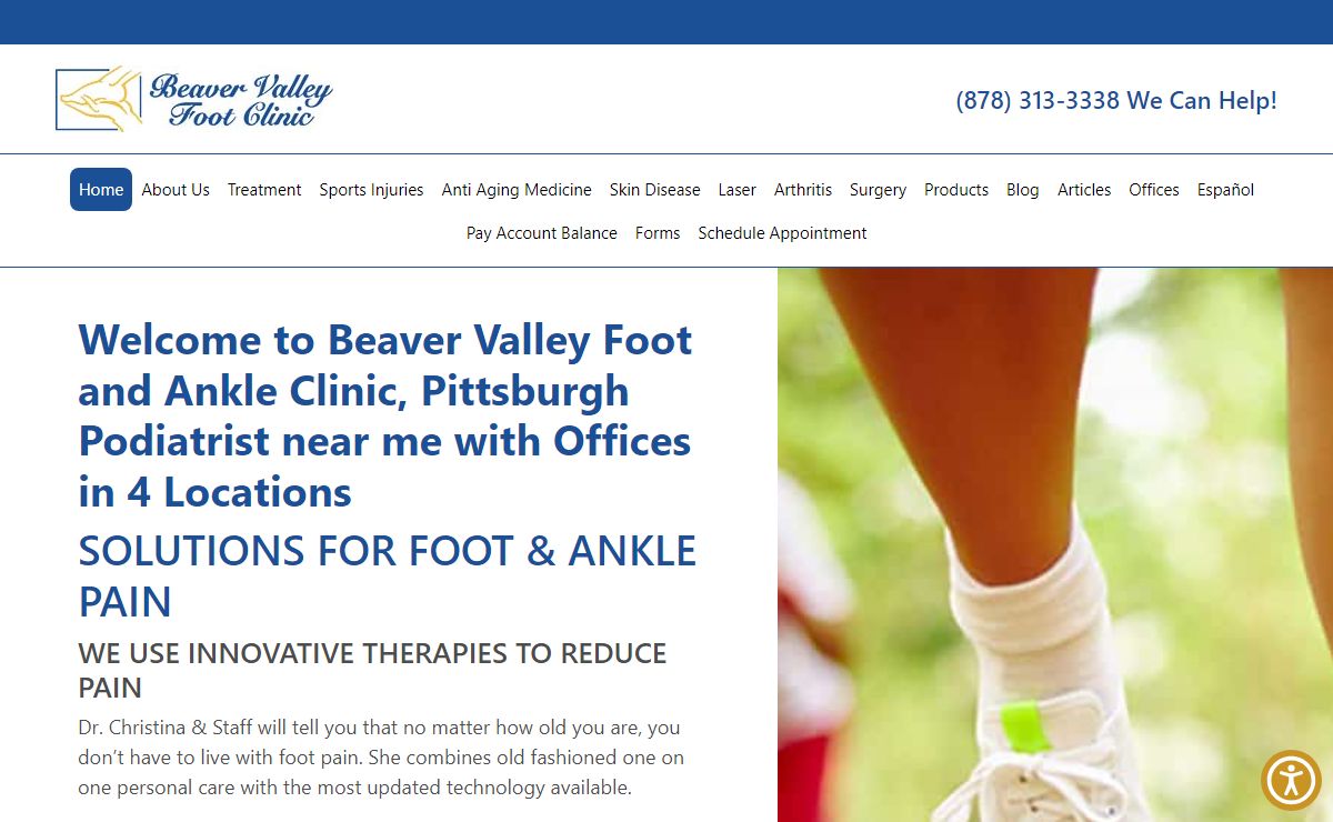 Pittsburgh Podiatrist - Foot Doctor in Pittsburgh- Beaver Valley Foot Clinic