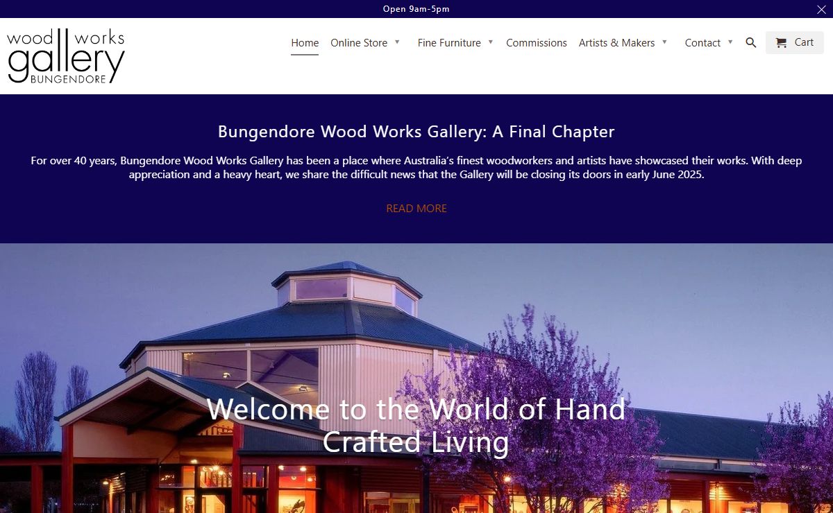 Handmade Furniture, Sculpture & Art | Bungendore Wood Works Gallery